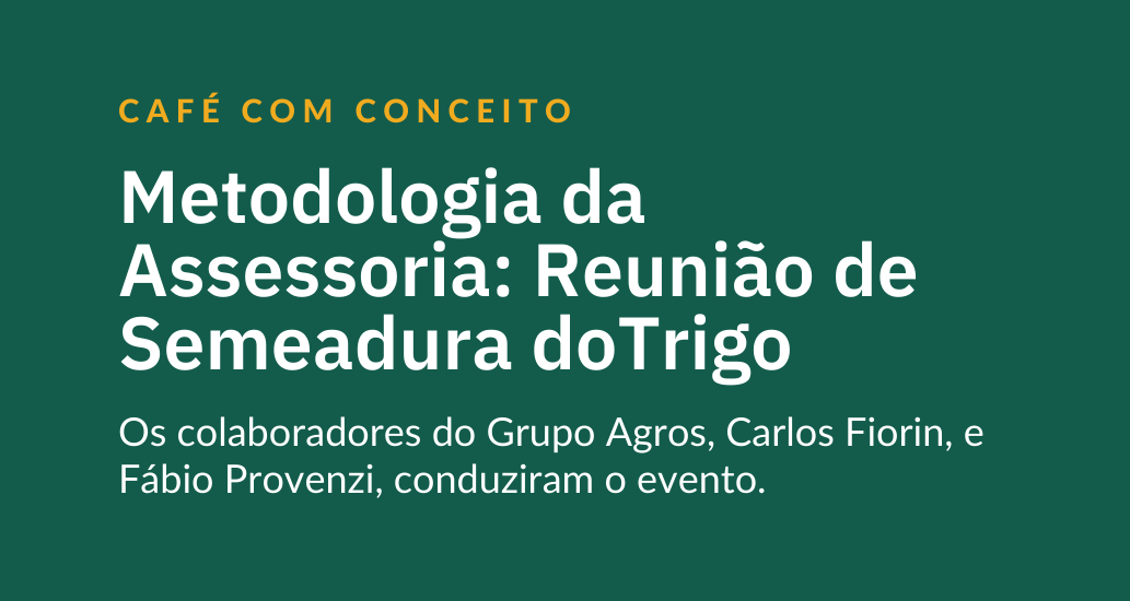 Semeadura do Trigo